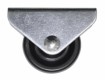 Møbelhjul 30 mm, Fast - Sort plast