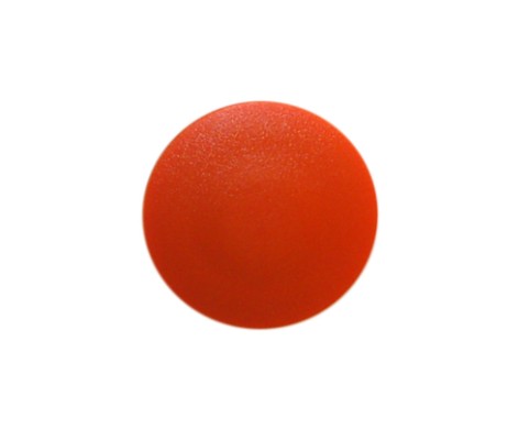 Knag rund U-design Ø50 mm.  - orange