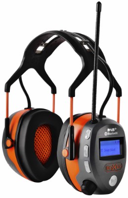 Høreværn med Bluetooth og DAB-/FM-radio