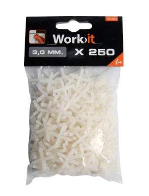 Flisekryds 3 mm. - 250 stk.