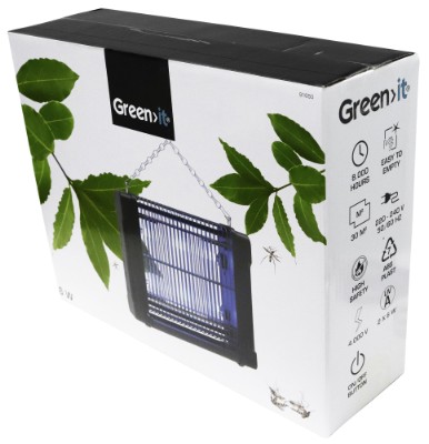 Insektdræber - 2×6 W - 4.000 V
